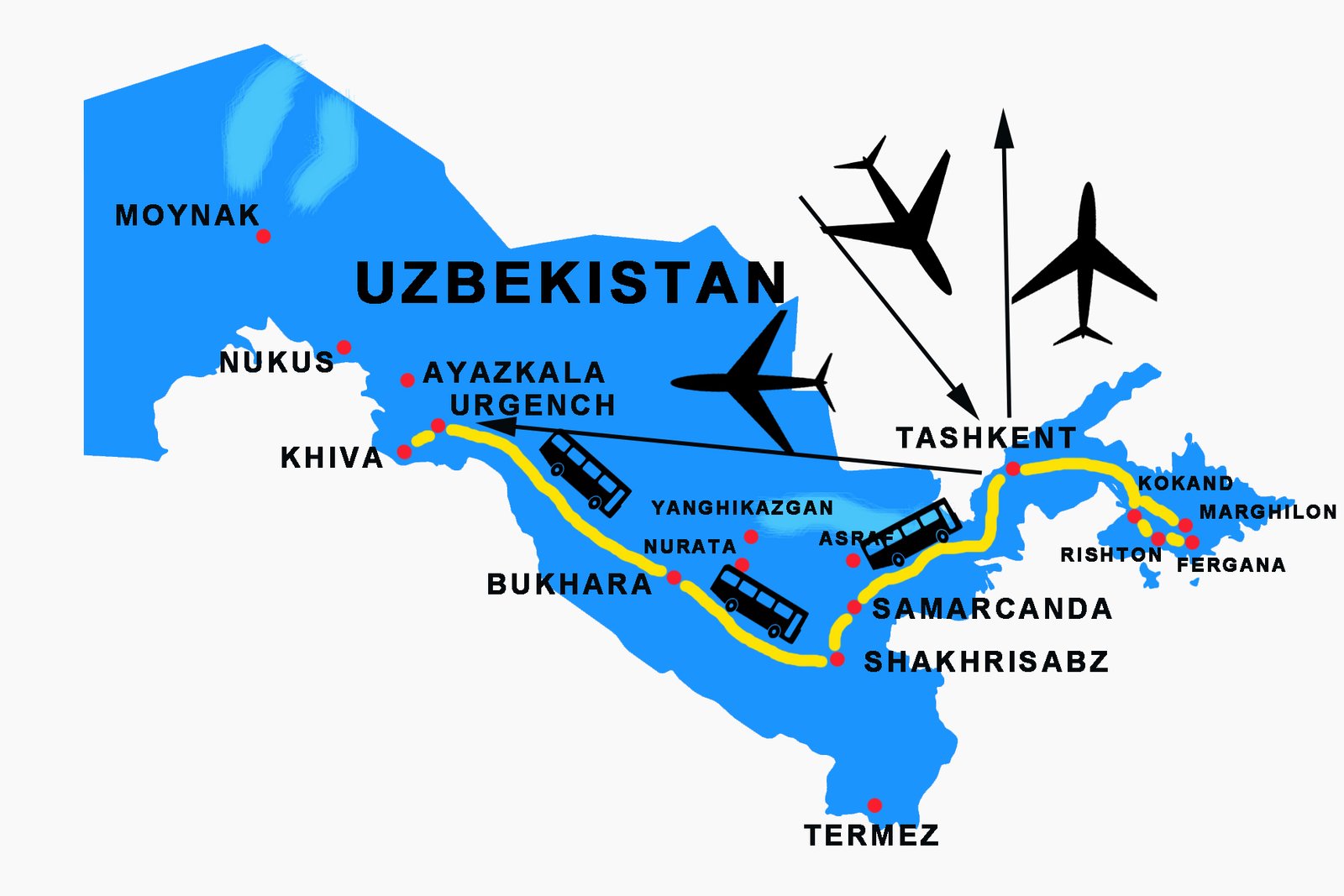 Fergana tour in Uzbekistan