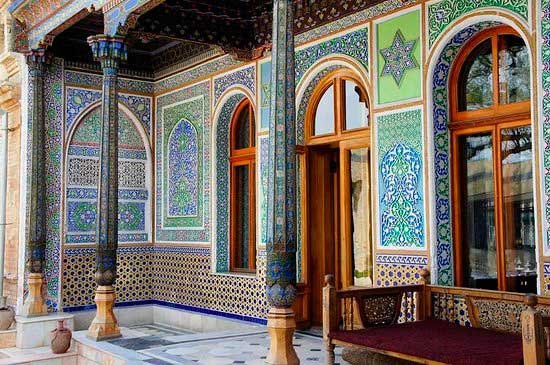 Itinerario del viaggio in Uzbekistan