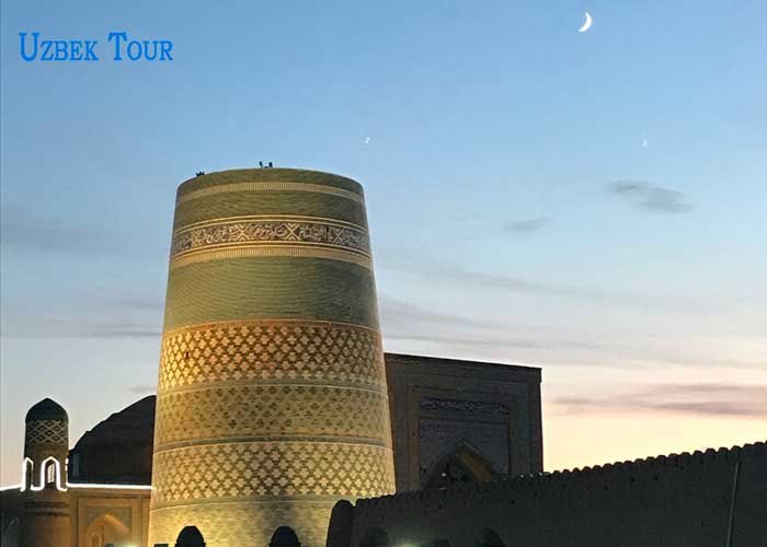 itinerario del tour una settimana Uzbekistan
